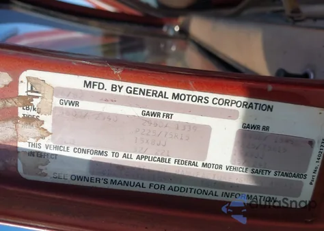 1982 Chevrolet C10 z USA, uszkodzony, nr VIN 1GCDC14H1CS169631